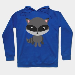 Pet Raccoon Portrait Hoodie